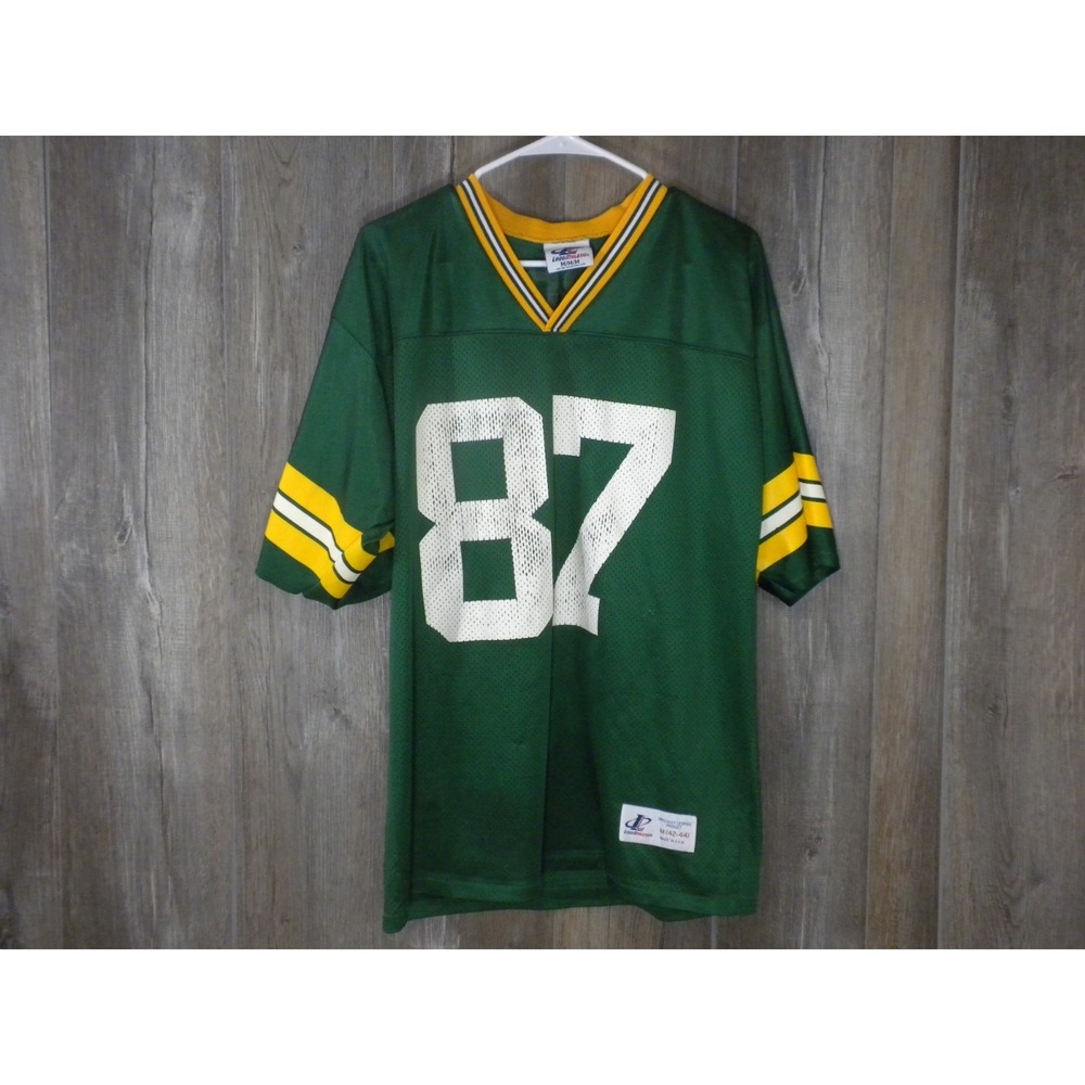 Logo Athletic Green‎ Bay Packers Home Jersey M Robert Brooks Mesh VTG 90's USA - Picture 2 of 7